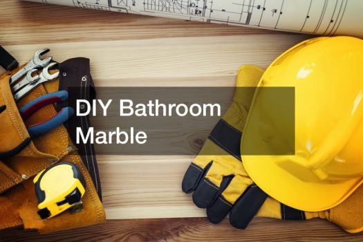 DIY Bathroom Marble