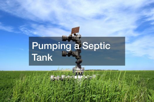 Pumping a Septic Tank