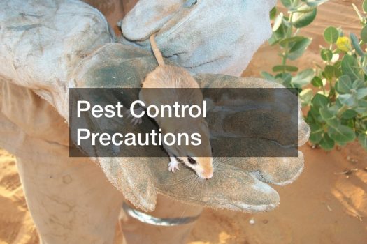 Pest Control Precautions