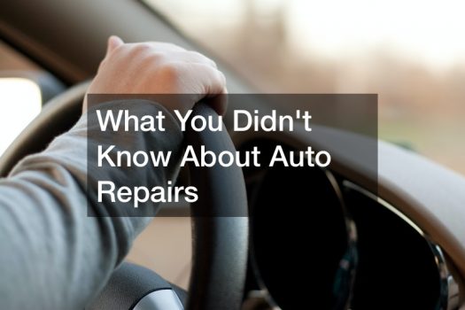 What You Didnt Know About Auto Repairs