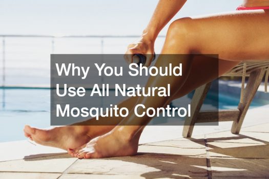 Why You Should Use All Natural Mosquito Control