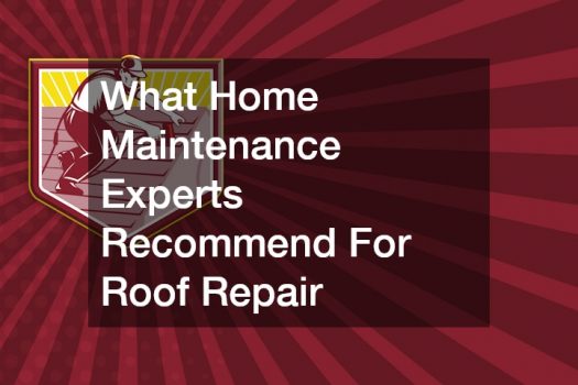 What Home Maintenance Experts Recommend For Roof Repair